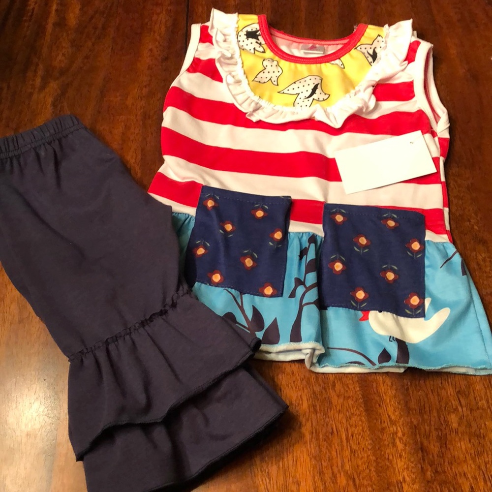 🌺NEW🌺Girls Adorable Summer Outfit
